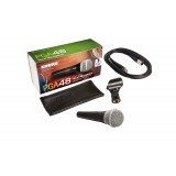 SHURE PGA48 XLR mikrofon + przewód XLR