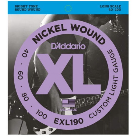 D'ADDARIO EXL 190 - struny gitara basowa 40-100