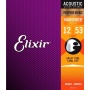 ELIXIR 16052 NW - struny gitara akustyczna 12-53