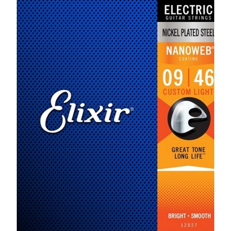 ELIXIR 12027 NW - struny gitara elektryczna 9-46