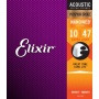 ELIXIR 16002 NW - struny gitara akustyczna 10-47