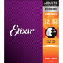 ELIXIR 11052 NW - struny gitara akustyczna 12-53