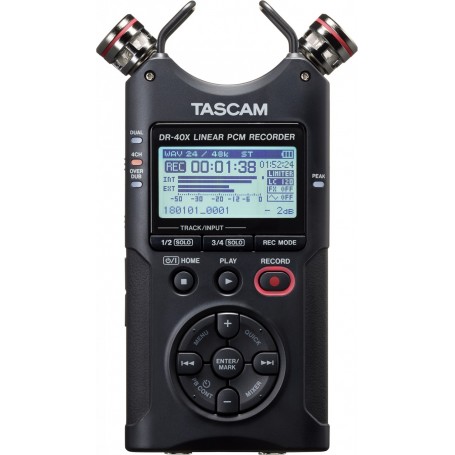 TASCAM DR-40X rejestrator cyfrowy audio
