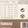 YAMAHA FP10 struny gitara akustyczna 10-47
