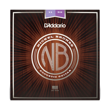 D'ADDARIO NB1152 struny gitara akustyczna 11-52
