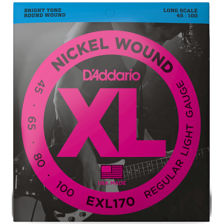 D'ADDARIO EXL170 struny gitara basowa 50-105