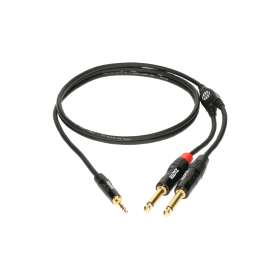 KLOTZ KY5-600 mini jack 3.5 mm - 2 x jack 6.35 mm 6M