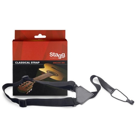 STAGG SNCL001-BK pasek gitarowy