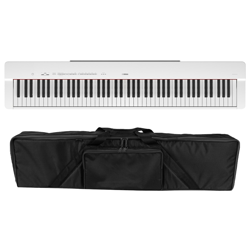 YAMAHA P-225WH pianino cyfrowe pokrowiec