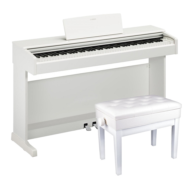 YAMAHA YDP-145 WH Arius pianino ława