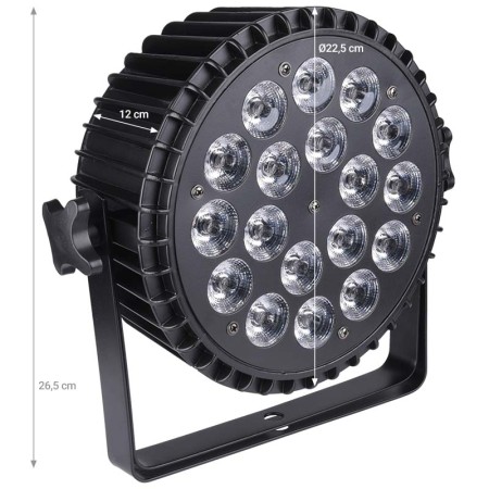 Light4Me Alu Quad Par 18X6W Rgbw Reflektor Scenicz