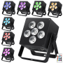 Light4Me Accu Par Rgbwa-Uv Reflektor Bateryjny 440