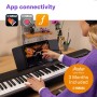 YAMAHA P-145B BT pianino cyfrowe pulpit pedał Bluetooth