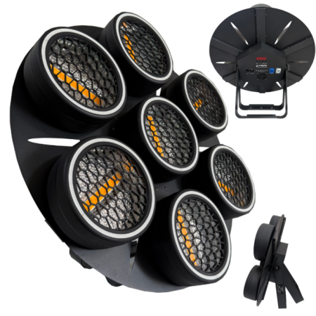 Evolights Lumen 7 Ring 7X30W Ww + 224X0,5W/31X0,2W