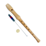 V-Tone Fl W1 Flet Prosty Sopranowy Naturalne Drewn