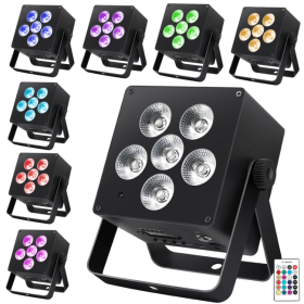 LIGHT4ME ACCU PAR RGBWA-UV reflektor bateryjny 440