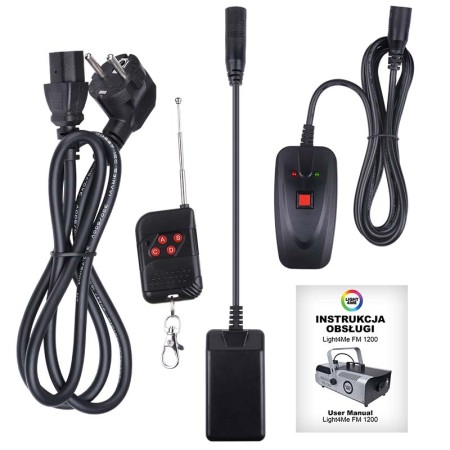 LIGHT4ME FM 1200 wytwornica dymu mgły z pilotem