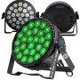 LIGHT4ME FLAT PAR 27 IR RGBW reflektor par oświetl