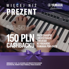 YAMAHA PSR-E473 keyboard edukacyjny