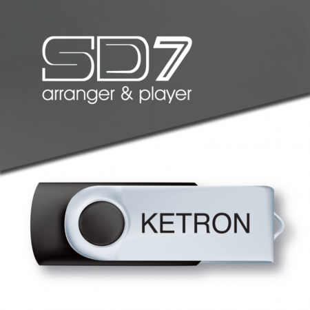KETRON Pendrive 2016 SD7 Style Upgrade v2 - pendrive z dodatkowymi stylami