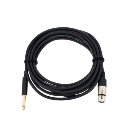 CORDIAL CCM 5 FP - Kabel mikrofonowy XLR żeński - Jack mono 5m